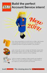 Imgur user created a LEGO version of herself to get the attention of an ad agency on social media